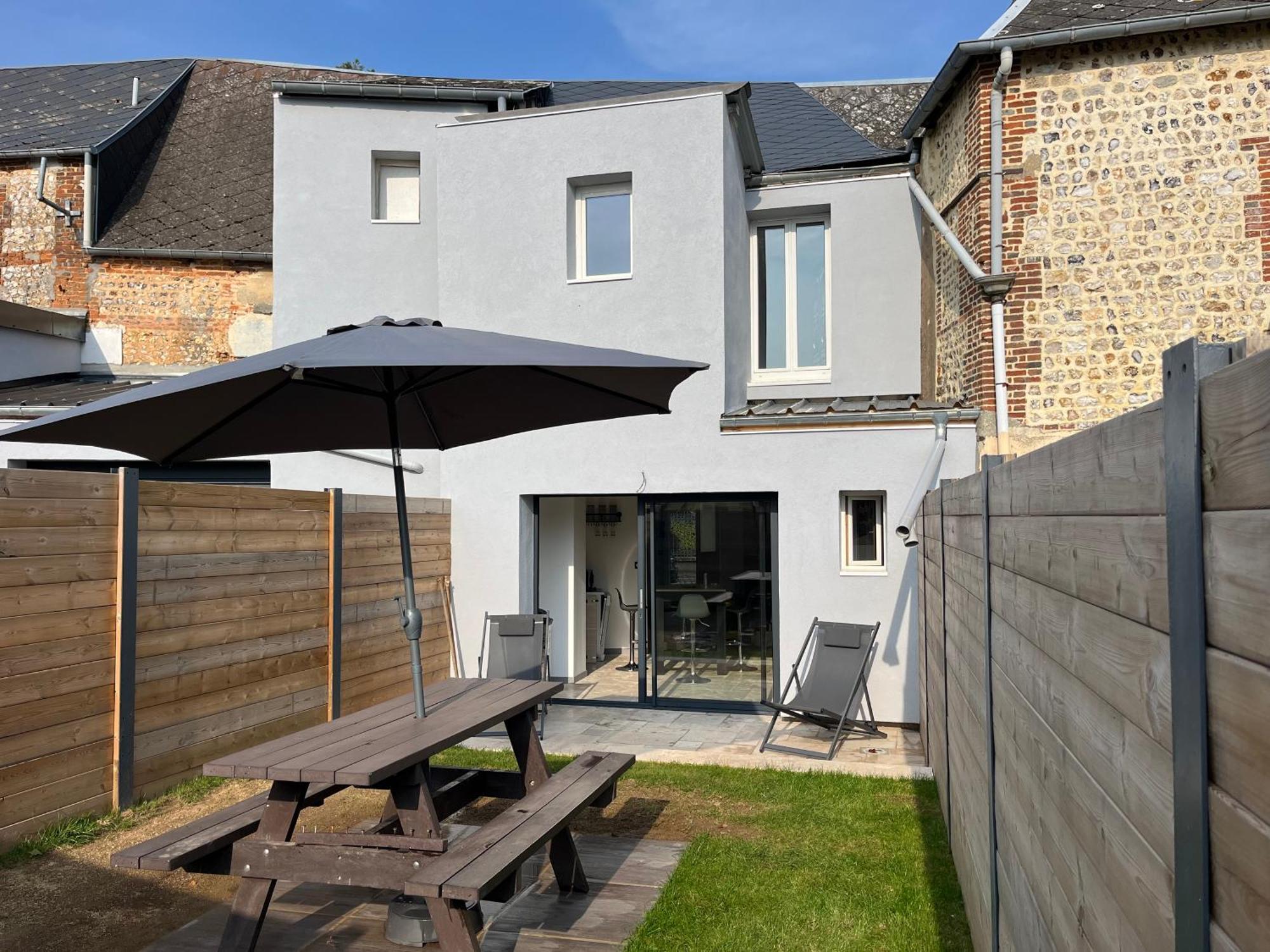 Gite Le Davidson, Maison Avec Jardin Ypreville-Biville Екстериор снимка