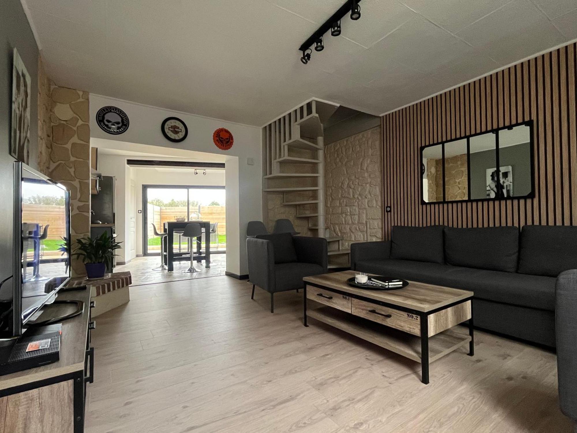 Gite Le Davidson, Maison Avec Jardin Ypreville-Biville Екстериор снимка